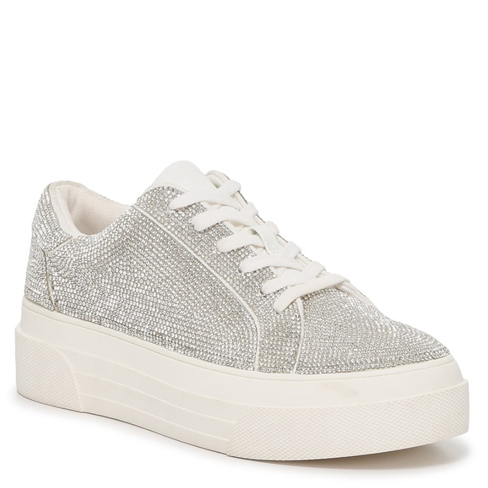 Jessica Simpson Cherello Rhinestone Sparkle Platform Sneaker